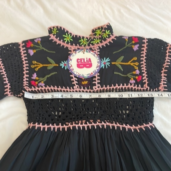 NWT CeliaB Scarlett Mixed Media Dress - Picture 8 of 12